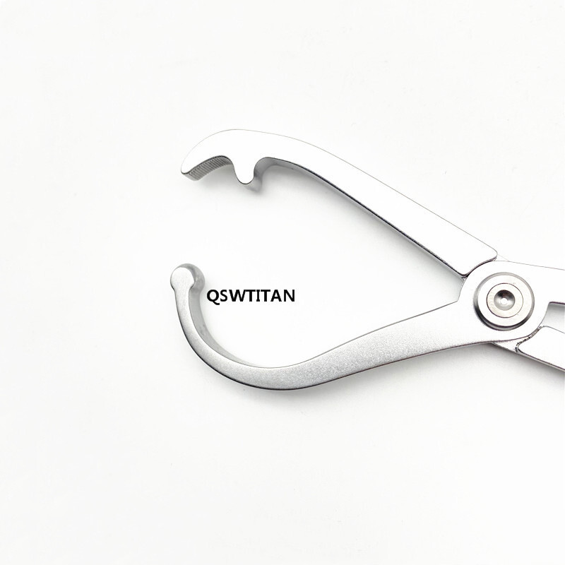 Self-locking plate holding forceps bone holding Pliers serrated jaw soft ratchet
