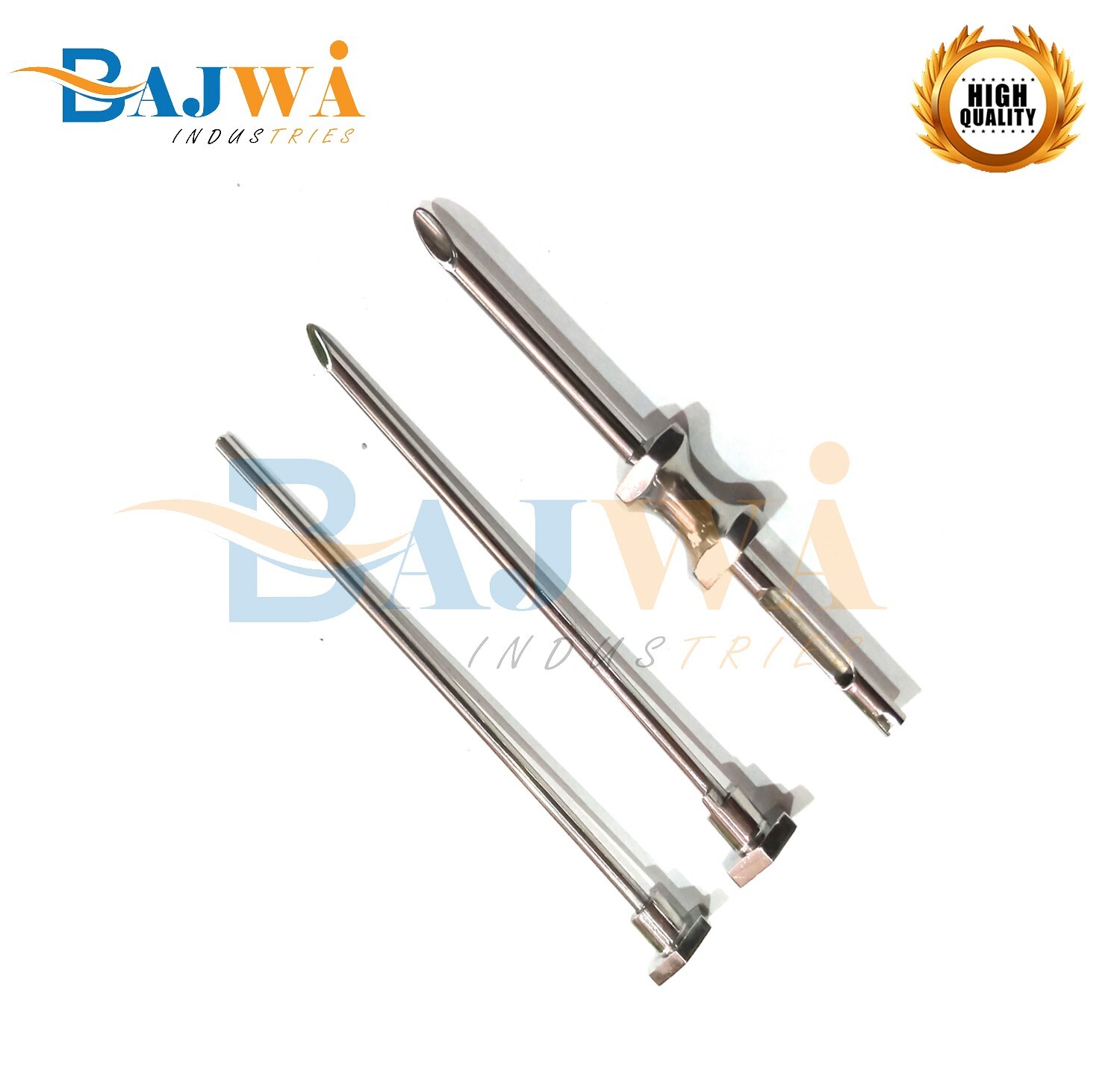 Hrt Trocar 3.5 mm Cannula & Obturator 3 Pcs Set