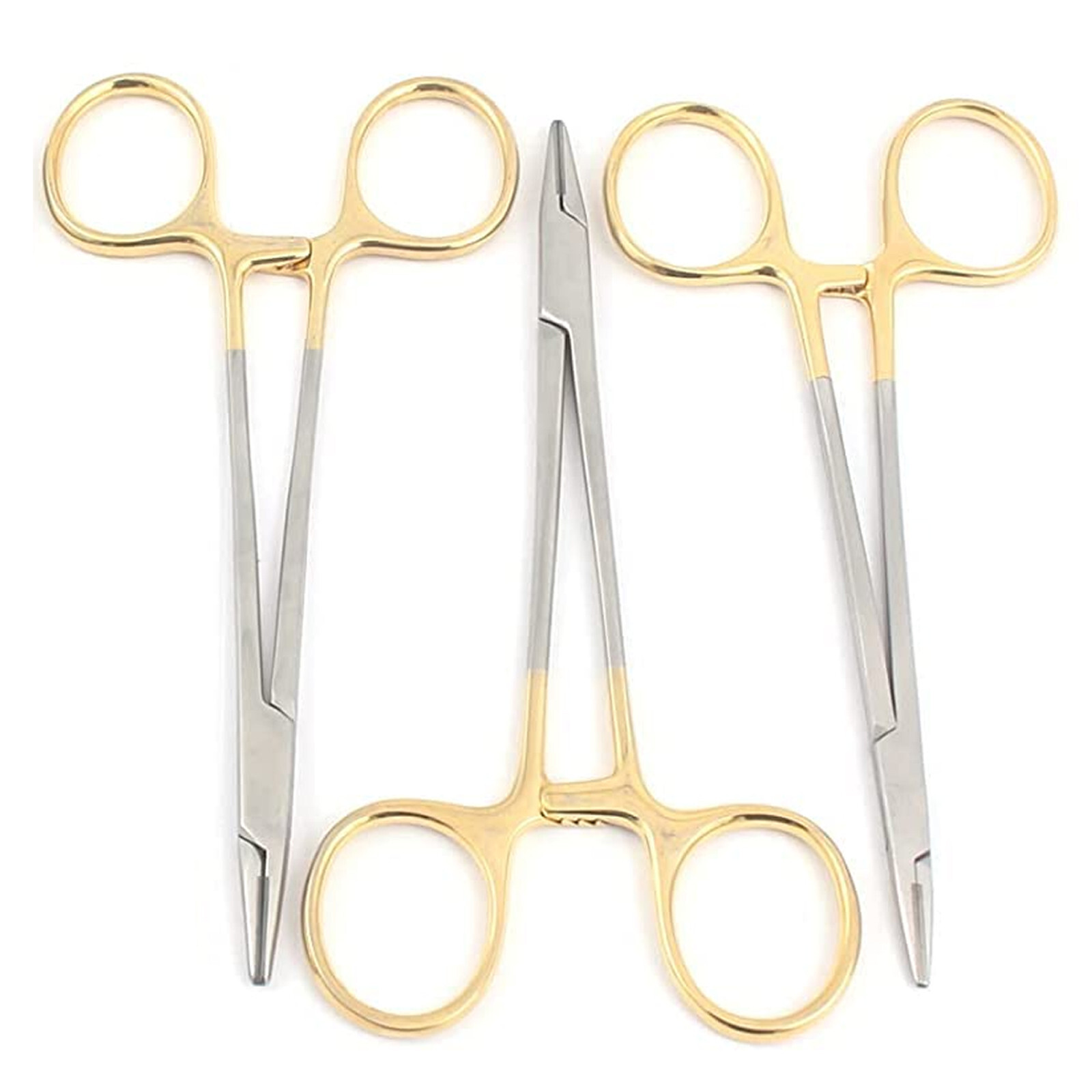 TC Mayo Hegar Needle Holder 160mm Dental Surgical Instruments, 3 Pieces