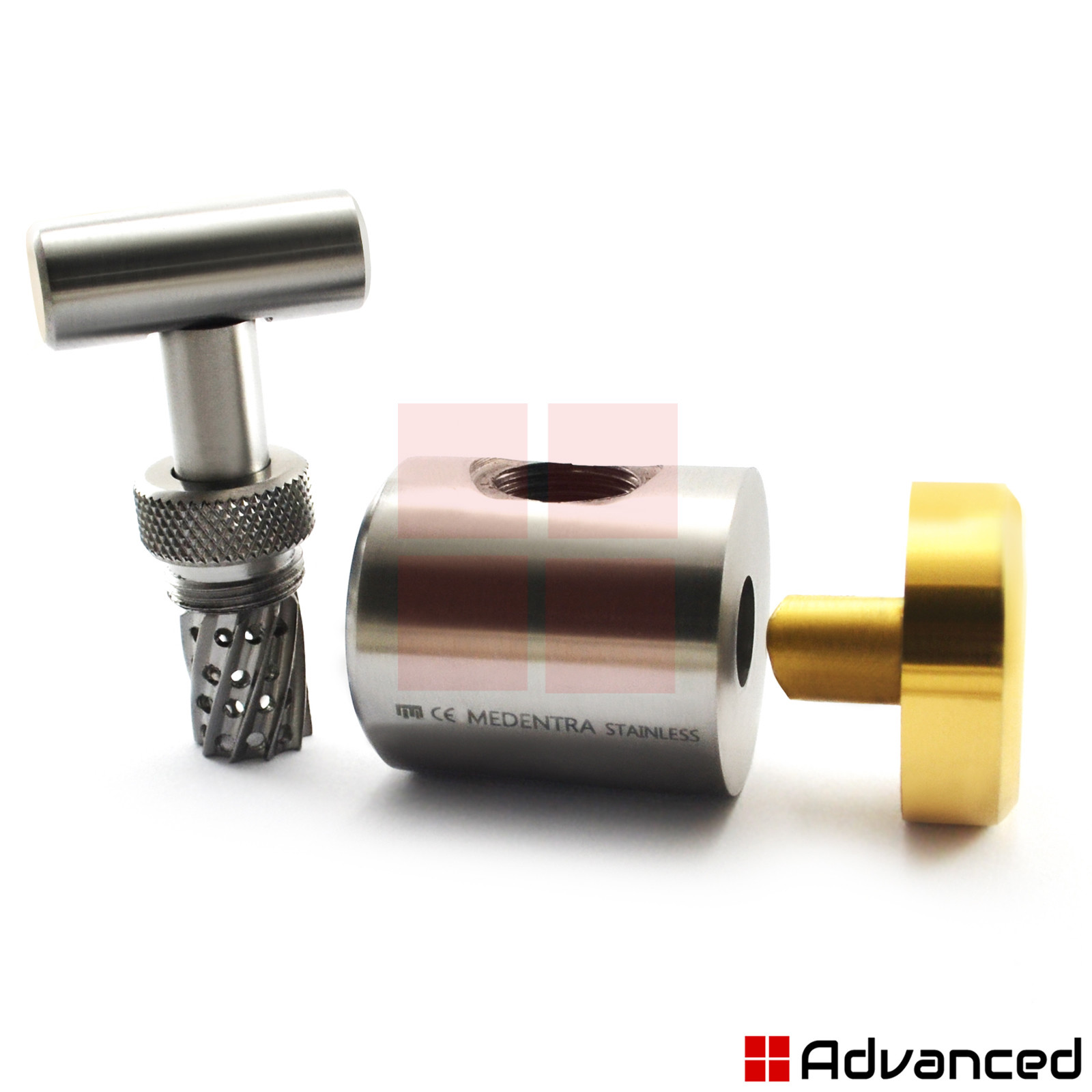 Surgical Mallet Hammer Bone Crusher Grinder Well Pot Implant Augmentation Tools