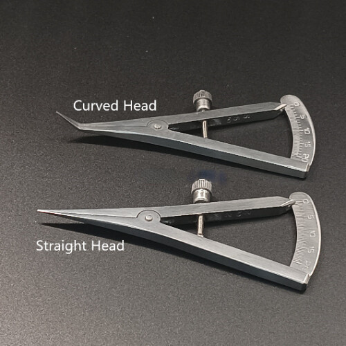 Angled Castroviejo Caliper 0 TO 20/40 MM 3.5″ Surgical Dental Instruments