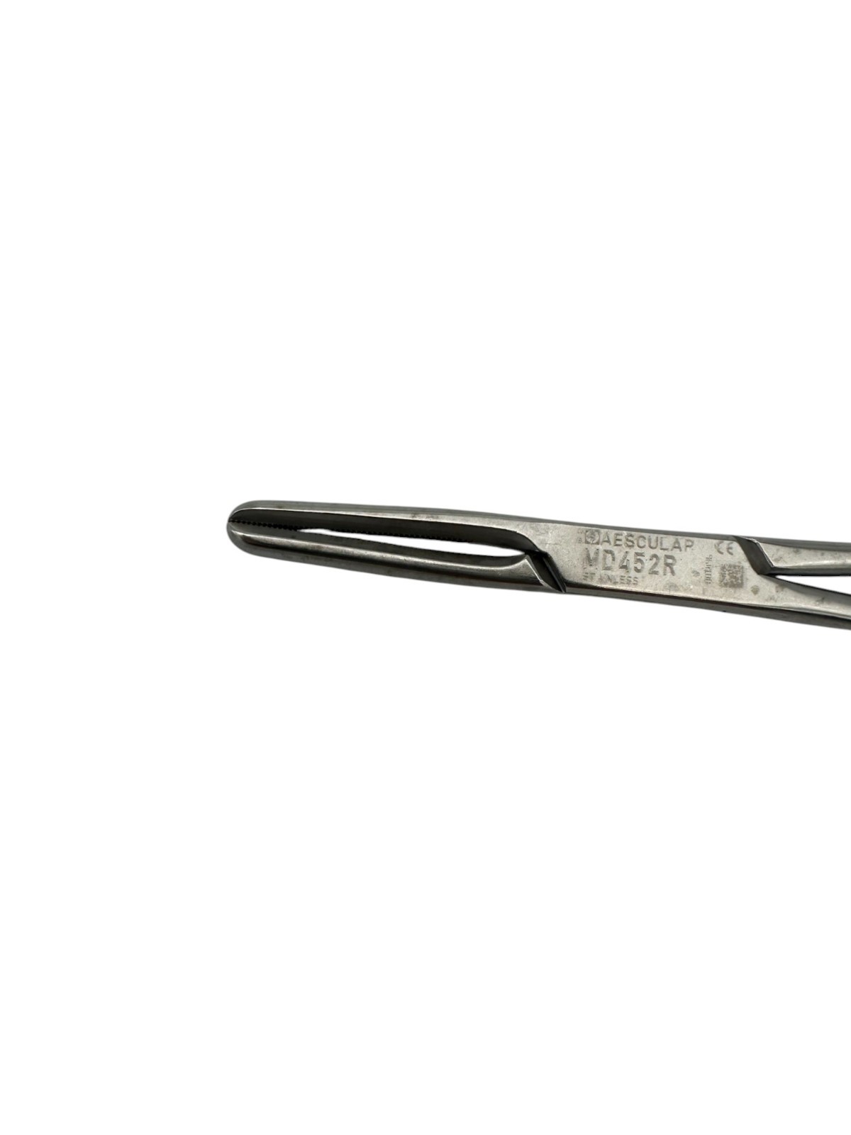 Aesculap MD452R Tubing Clamp, Serrated, 150mm