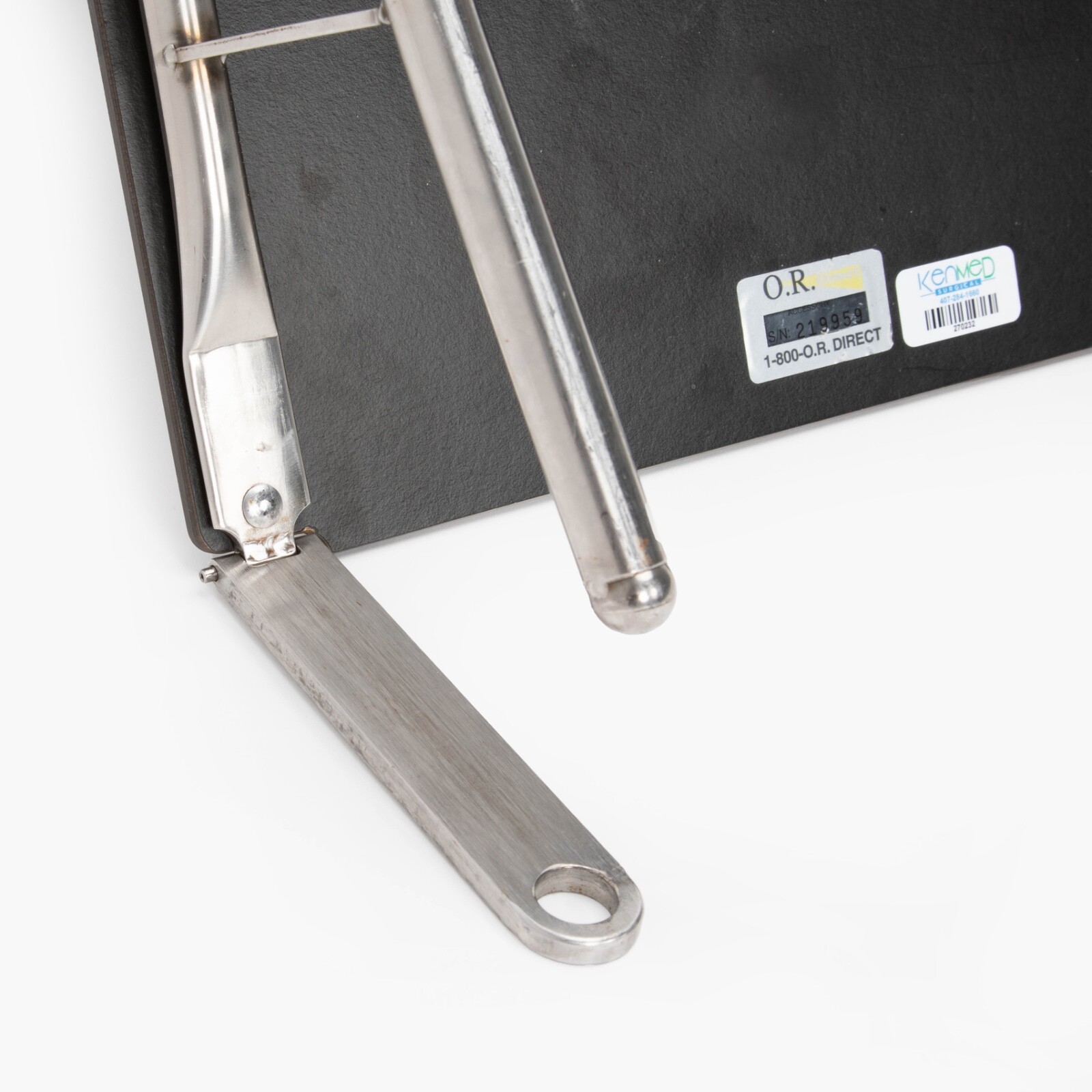 Mizuho OSI O.R. Direct Surgical Hand Table SN#: 219959 – Surgical Table Acces