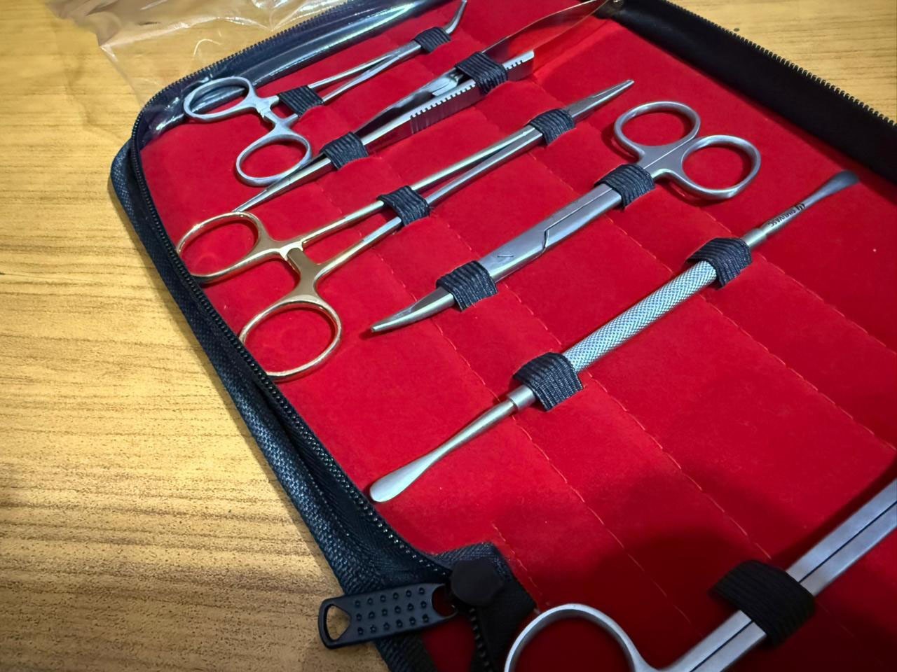 Professional 10pc Vascular Dissecting Kit TC Needle Driver & Micro-Precision