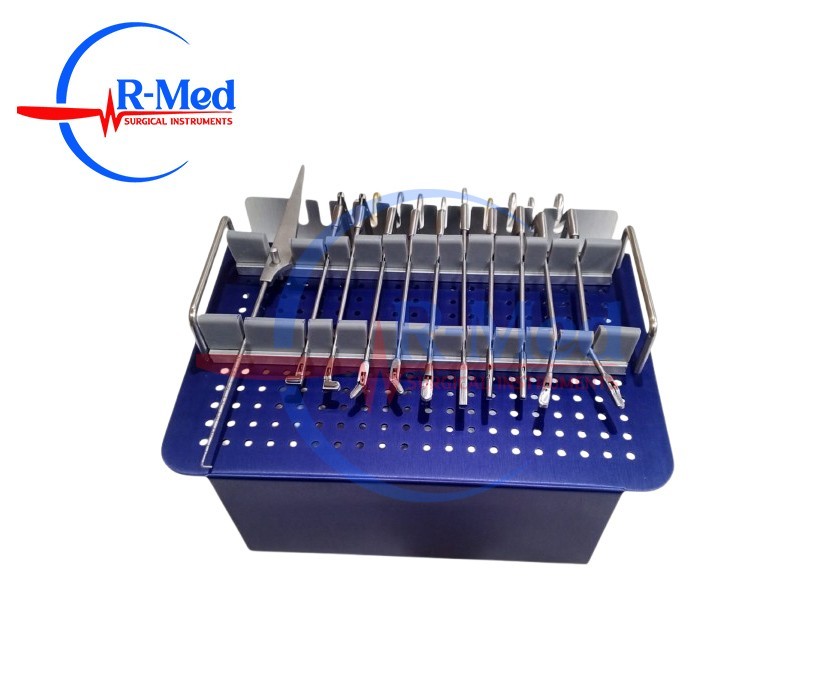New Knee Arthroscopy Punch Set 12 Pcs Orthopedic Instruments Best Quality
