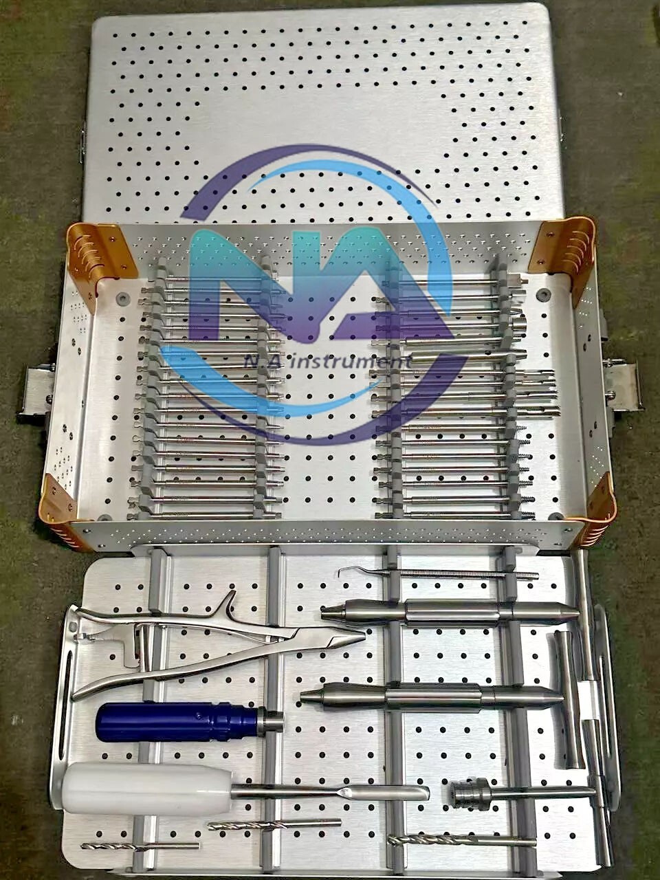 Broken Screw Removal Set of 48 PCS Orthopedic & Spine Surgical Instruments