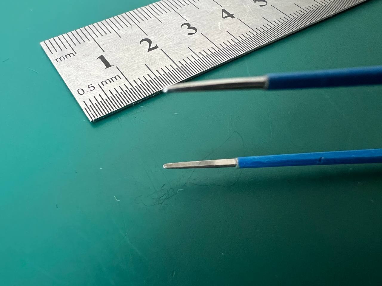 Radionics BF KSC Bayonet Bipolar Forceps, Insulated