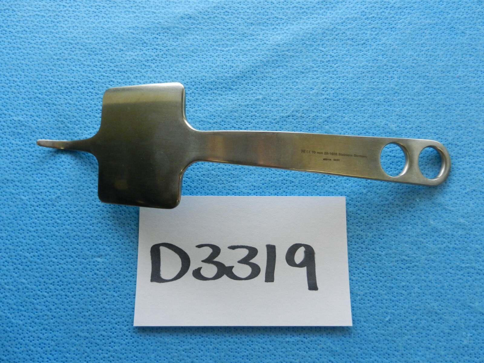 D3319 Richards Surgical 70mm Hohmann Retractor 28-1608