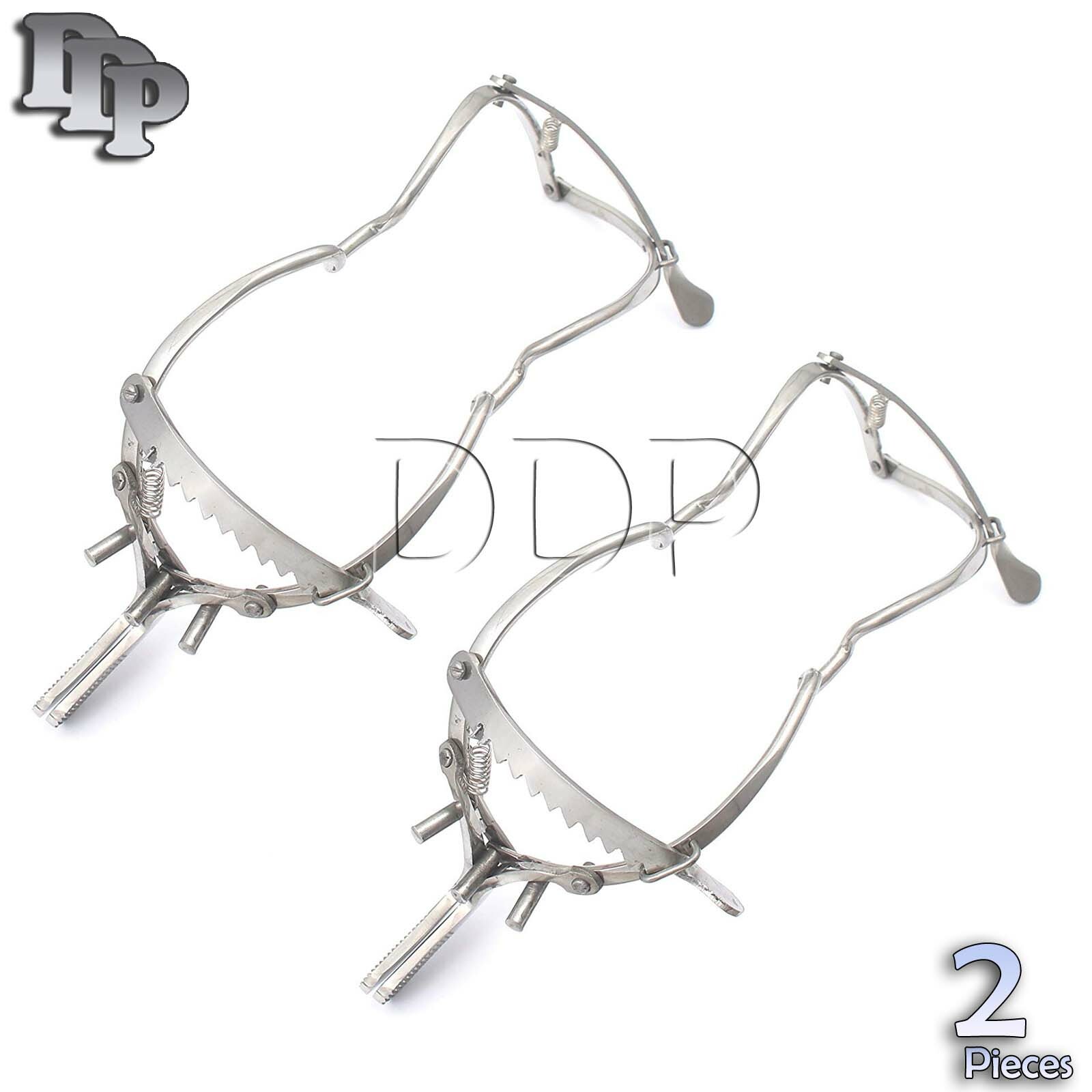 2 Pieces Of WhiteHead Mouth Gag 6″ Dental Veterinary Surgical Instruments