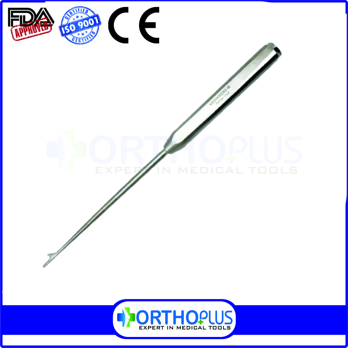 Tunnel Notcher 25 cm – 10″ Knee Impactor Orthopedic Surgical Instruments