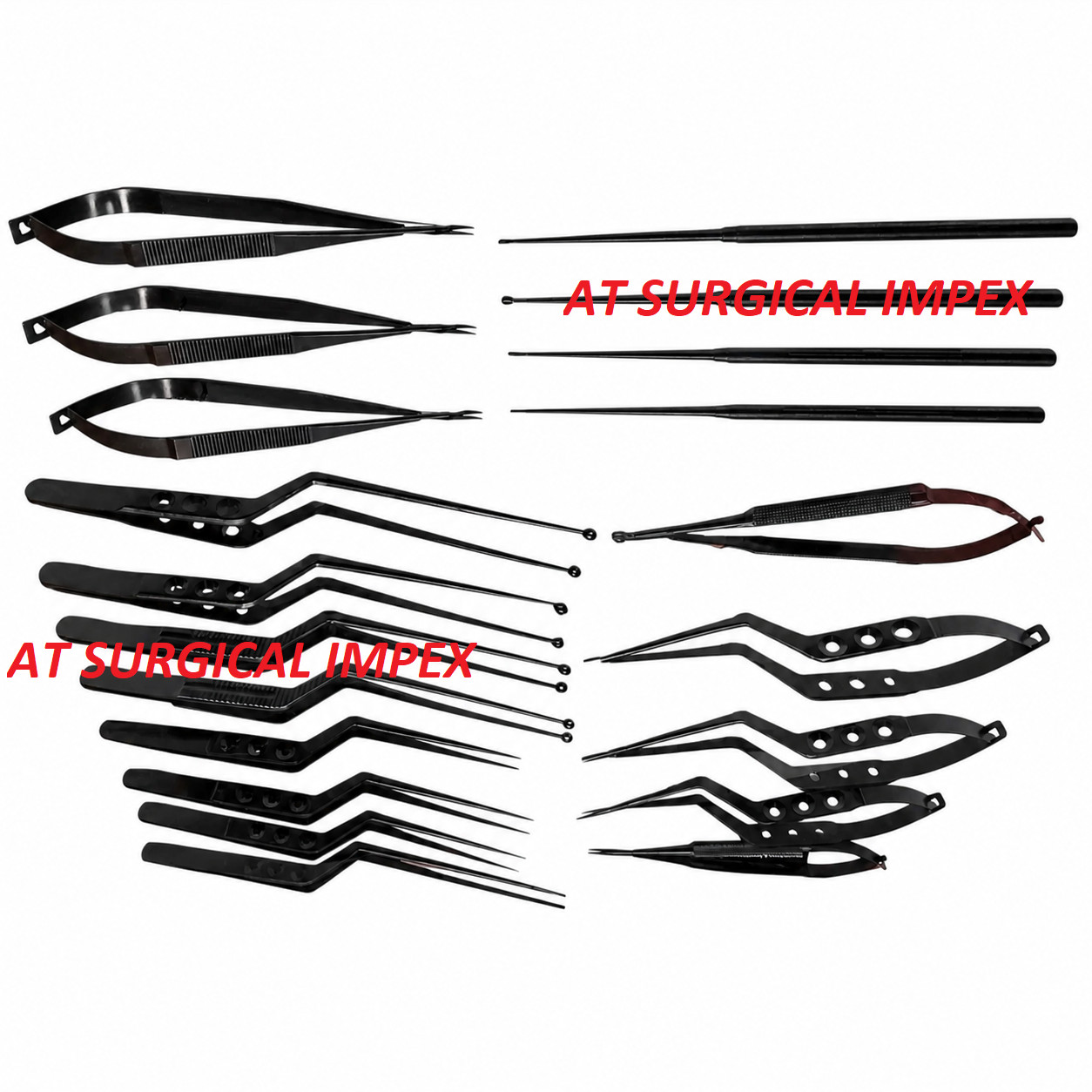 Kamiyama Micro Neuro Surgery Instruments Set 20 Pcs Precision Tools Kit