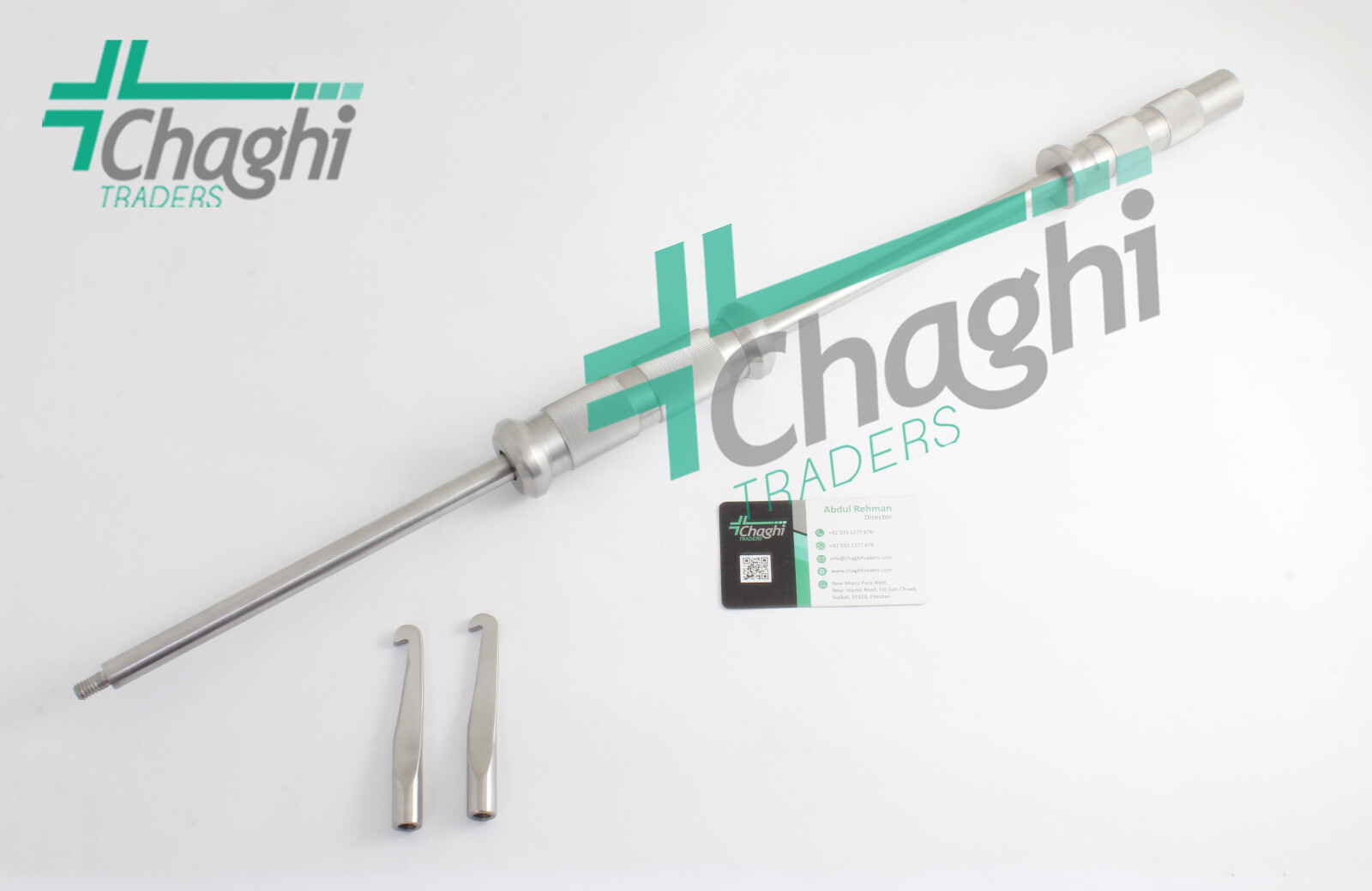 K .Nail Extractor w/ Two Hooks 21” Nailing System Orthopaedic Instrument Chaghi
