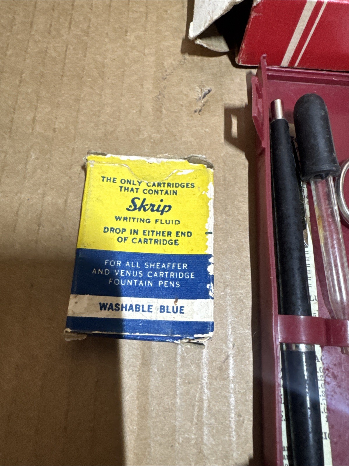 Vintage Clay – Adams Dissecting Kit No 200 Scalpel Forceps Scissors Probe USA
