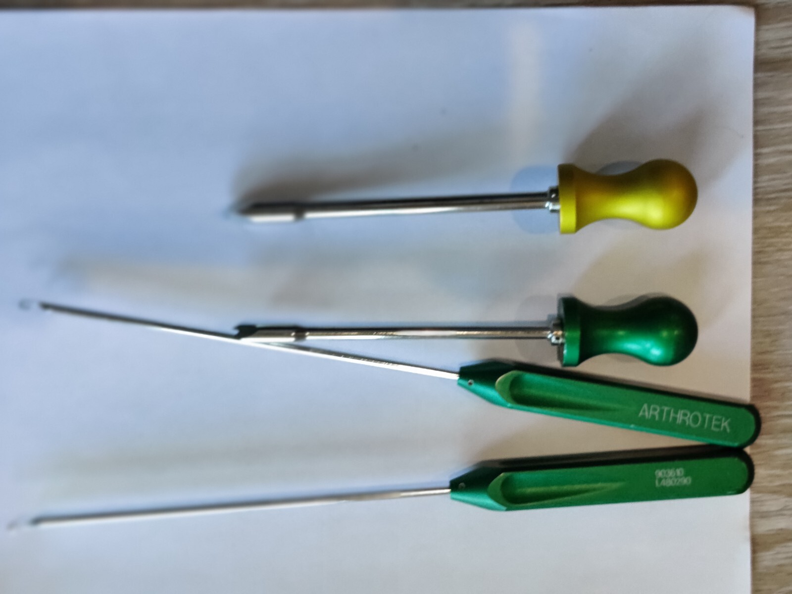 ARTHROTEK ASSORTED INSTRUMENTS LOT/4 USED 903610-0317-0379