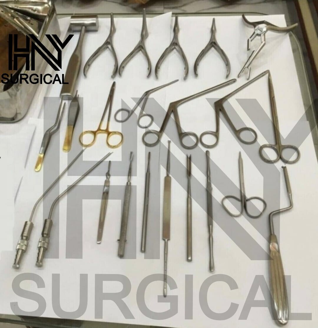 Septoplasty Instruments Set of 24 Pcs Nasal Surgery Reusable German Steel ENT