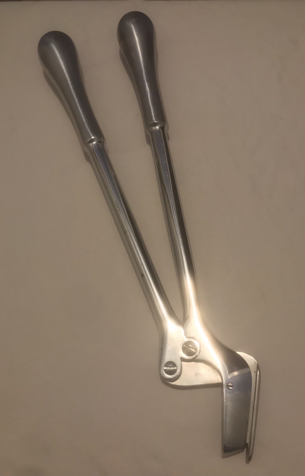 Vintage SKLAR Chrome USA Large 15” Surgical Autopsy Rib Cutters Shears