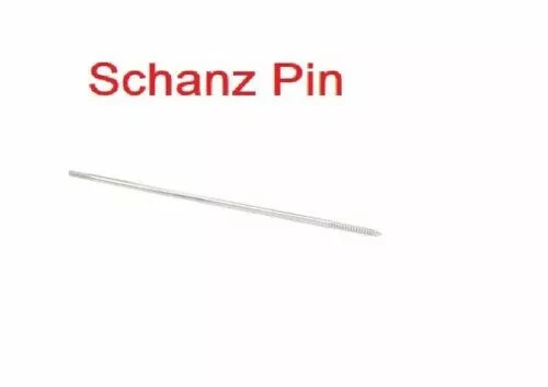 Orthopedic Schanz Pin 4.5 mm X 150 mm lot of 50 pcs surgical instrument