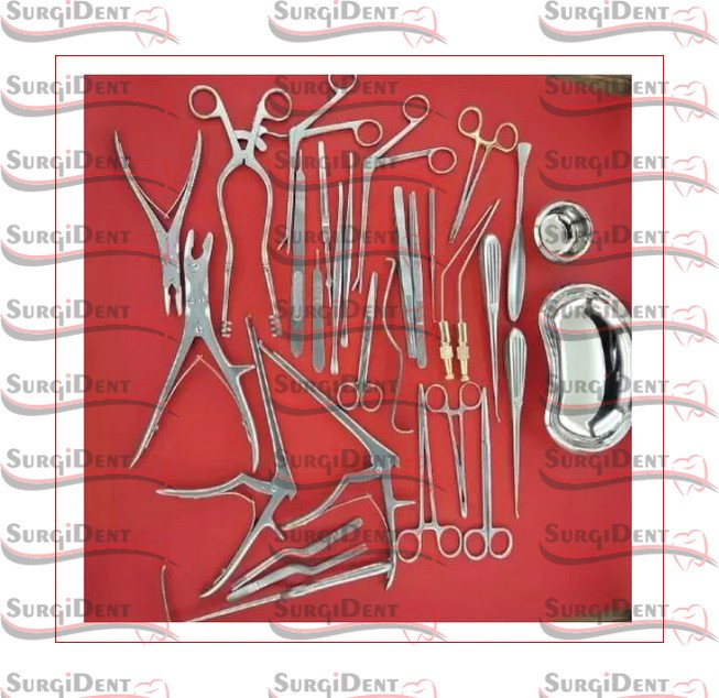 Neuro Spinal Surgery Craniotomy Surgical Orthopedic Instruments 20 Pcs Set