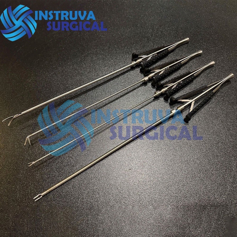 4pcs Geister ValveGate 14inchs Minimally Invasive Cardiac Surgery Instrument Set