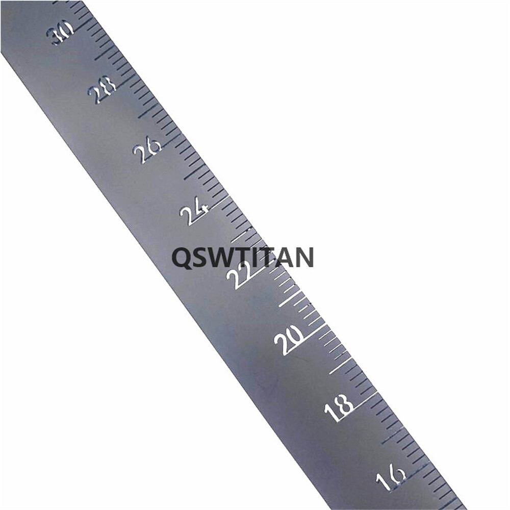 X-ray measuring ruler perspective development film measuring tool caliper
