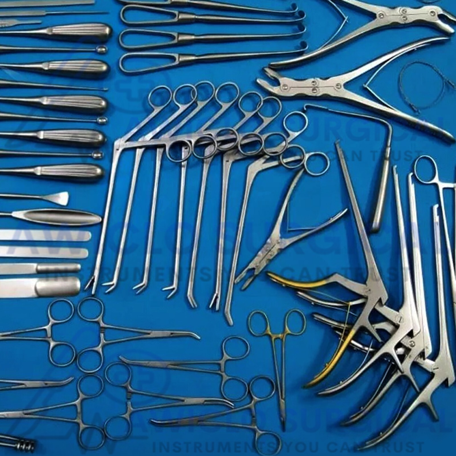 Laminectomy Surgical Orthopedic Spinal Instruments Set 78 Pcs