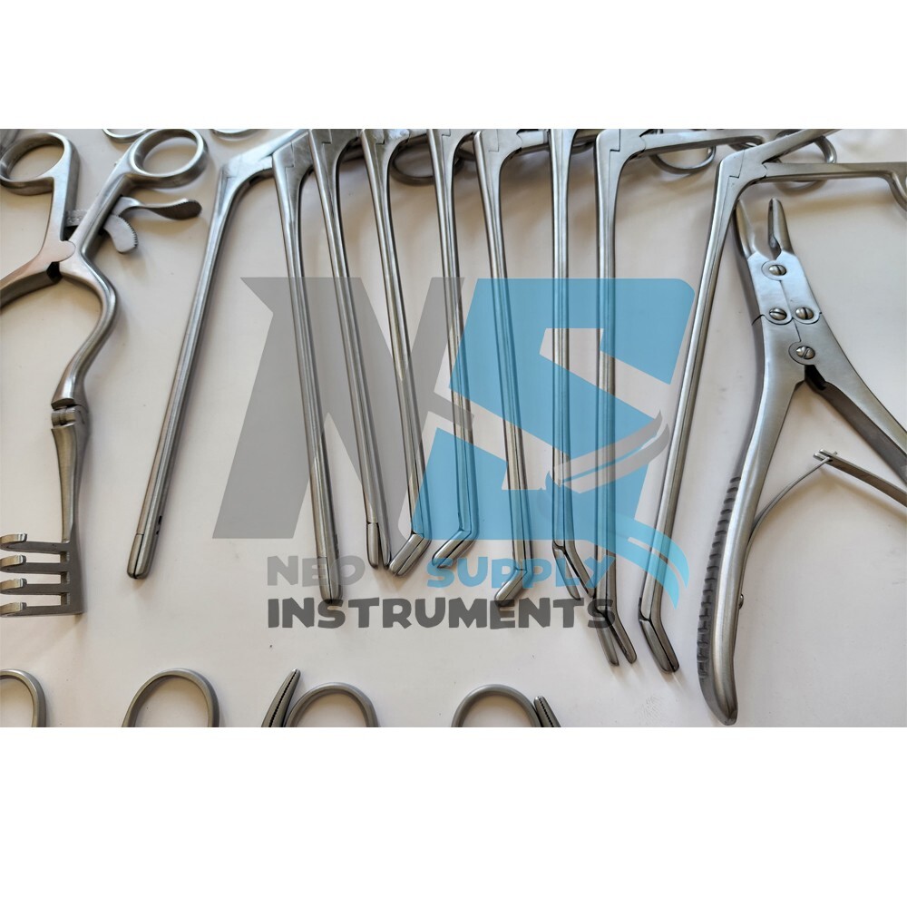 Basic Craniotomy & Laminectomy Surgical Orthopedic Spinal Instruments 78 Pcs Set