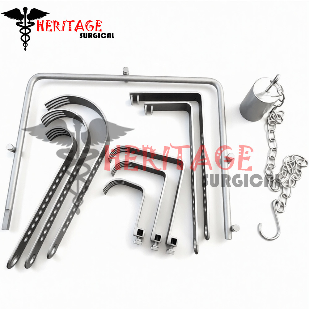 Charnley Initial Incision Retractor Complete Set of 10 Pcs Surgical Instruments