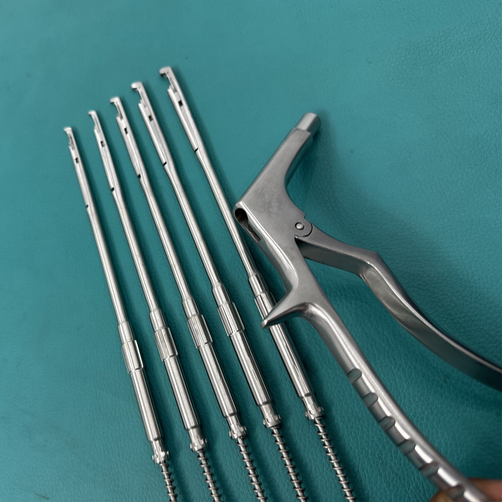 Interlaminar Kerrison Rotating Rongeur Set Spine Surgery Orthopedic Instruments