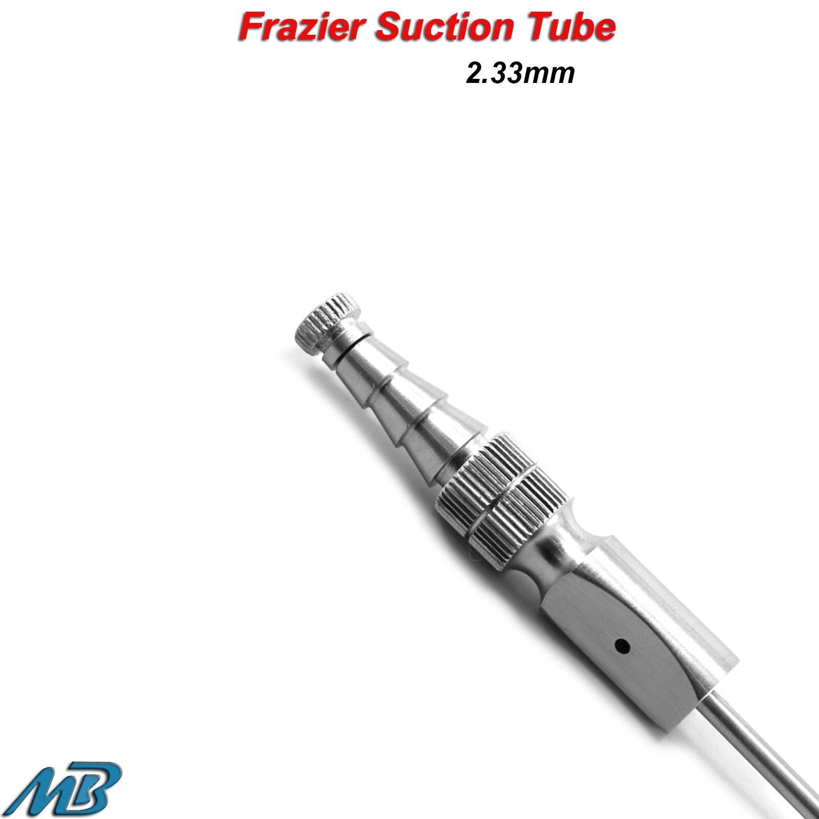 Surgical Frazier Suction Tube 2.33-mm Aspirator Dental ENT Surgical Instruments