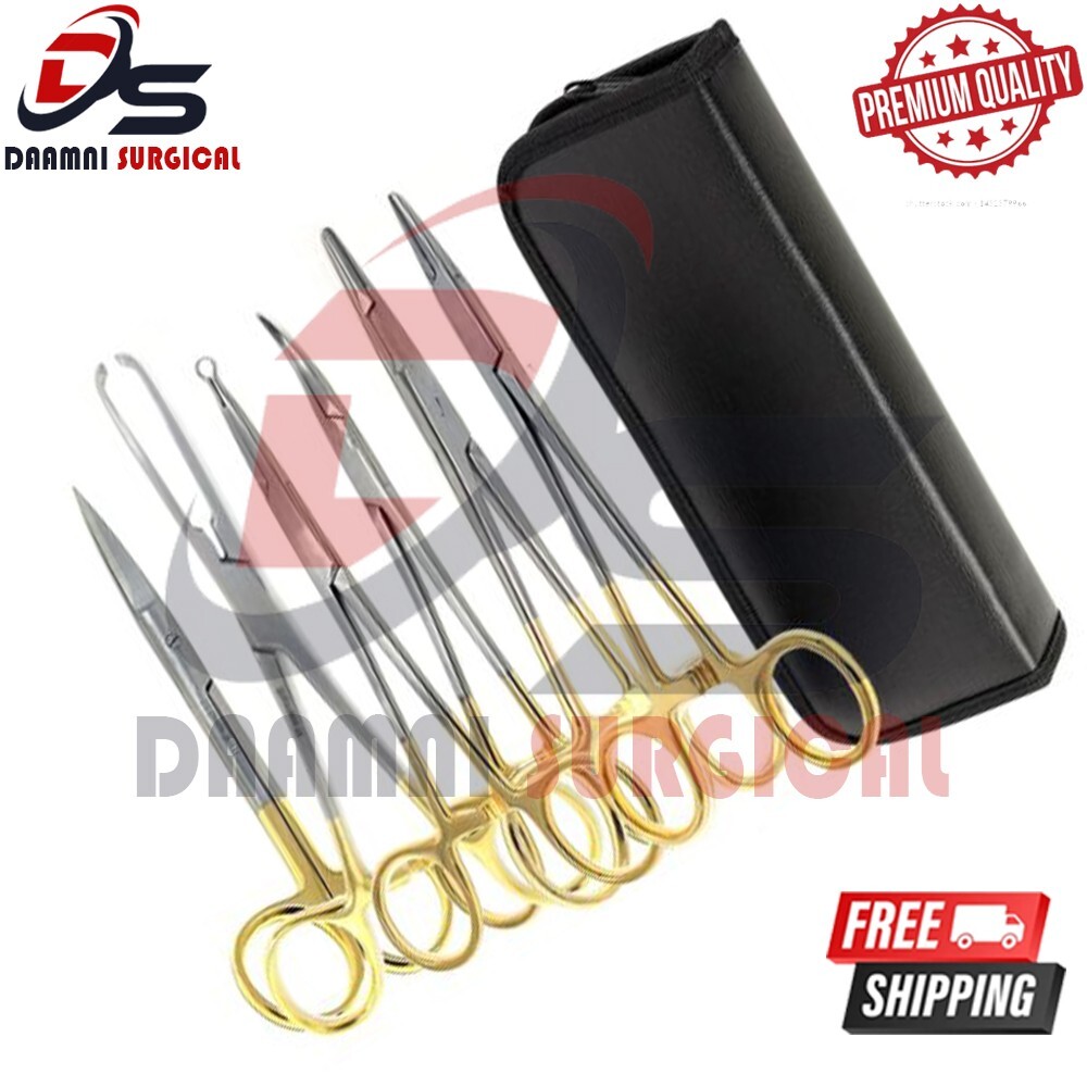 German Sutureless 6 Pieces Vasectomy, Meatotomy Set, Urology Surgical Instrument