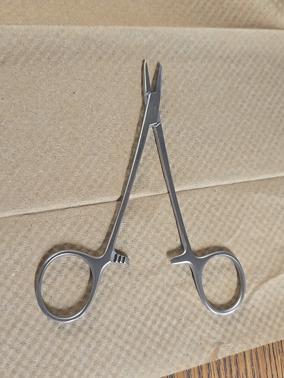 Webster Needle Holder 5 Inch VU 2560 Smooth Jaws Nice Condition