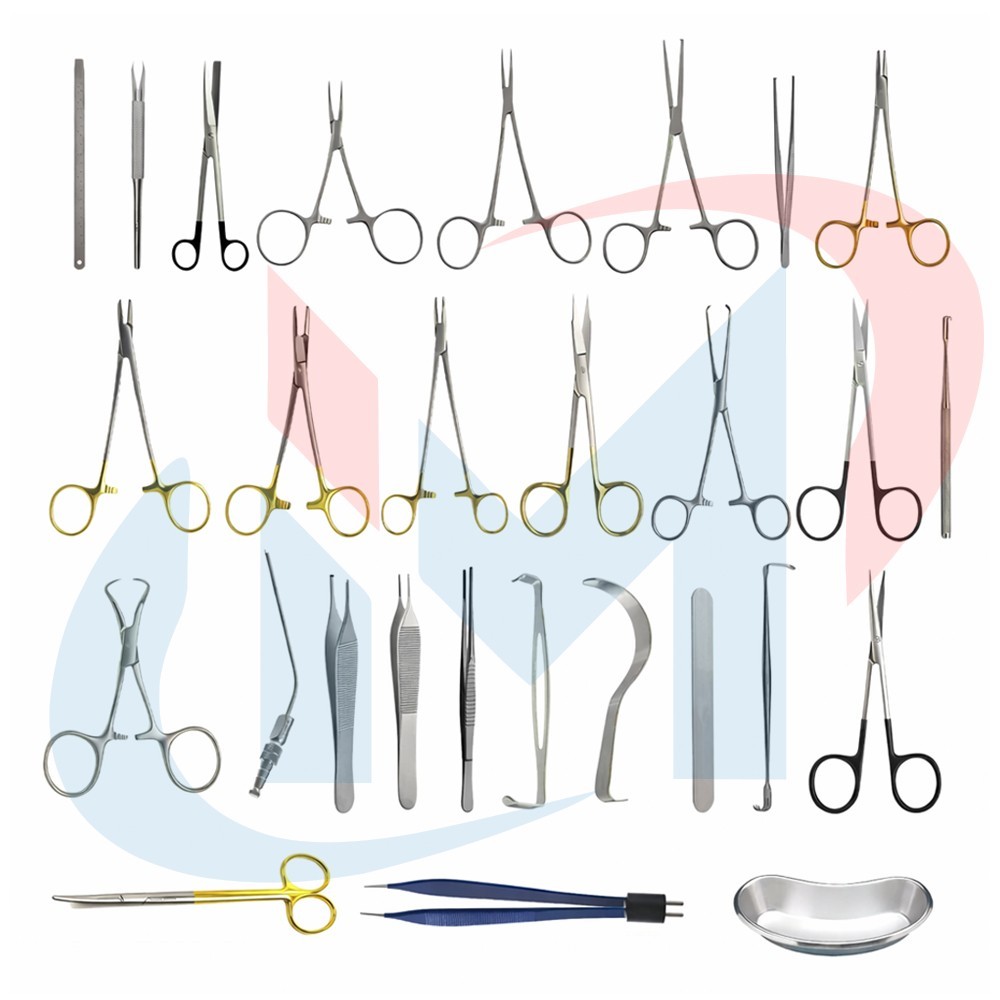 Tebbetts Breast Surgery Instruments Set of 48 Pcs Breast Augmentation