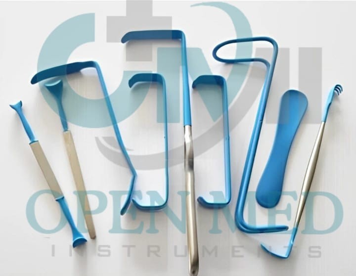 Face Lift Brow lif Dissectors & Elevator Set of 6 Pcs,Plastic surgery instrument