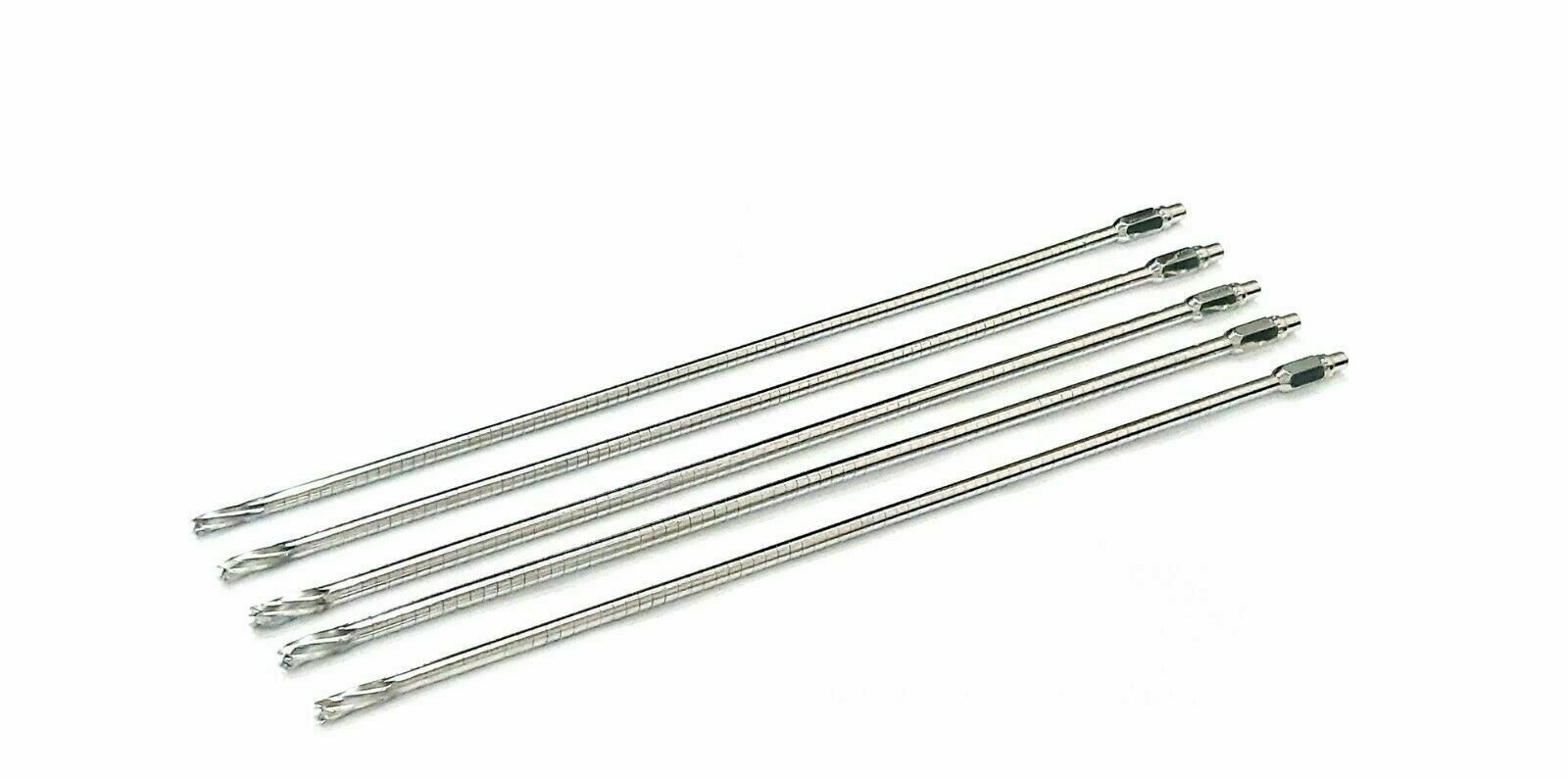 Orthopedic cannulated Flexible Reamer 6 to 12 mm Veterinary Surgical Instruments