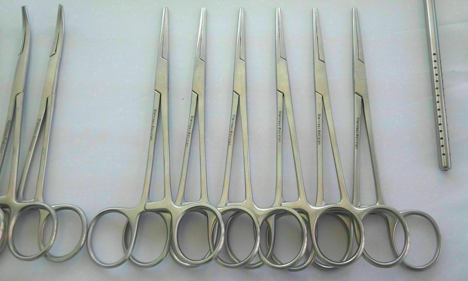 Basic Laparotomy Set 104 Pcs Surgical Instruments Surgery Medical Abdominal Gold
