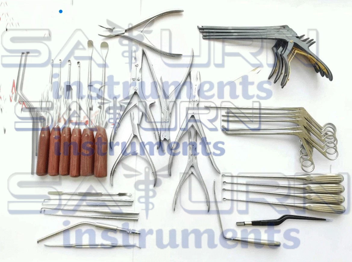 Lumbar Spine Surgery Set of 37 Pcs,Orthopedic surgical instruments By Saturn