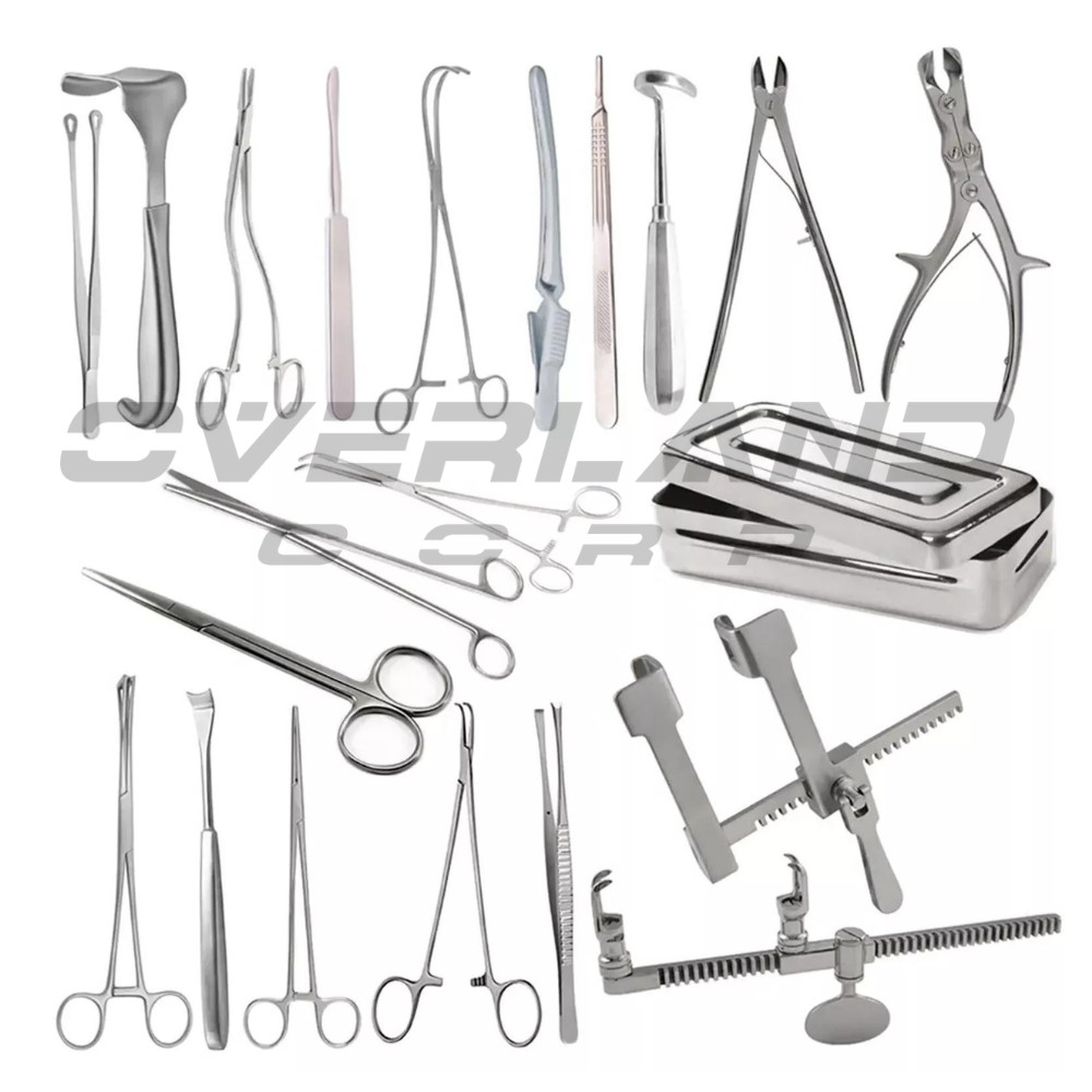 Set 24Pcs Thoracotomy Surgery Thoracotomy Instruments Surgical Instruments