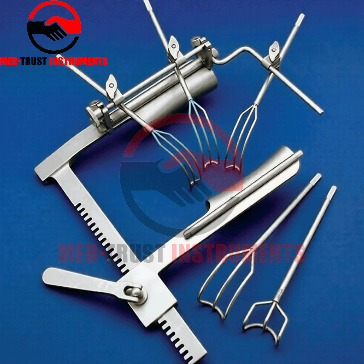 Cooley Cosgrove Mitral Retractor Surgical Complete Set High Quality Instruments