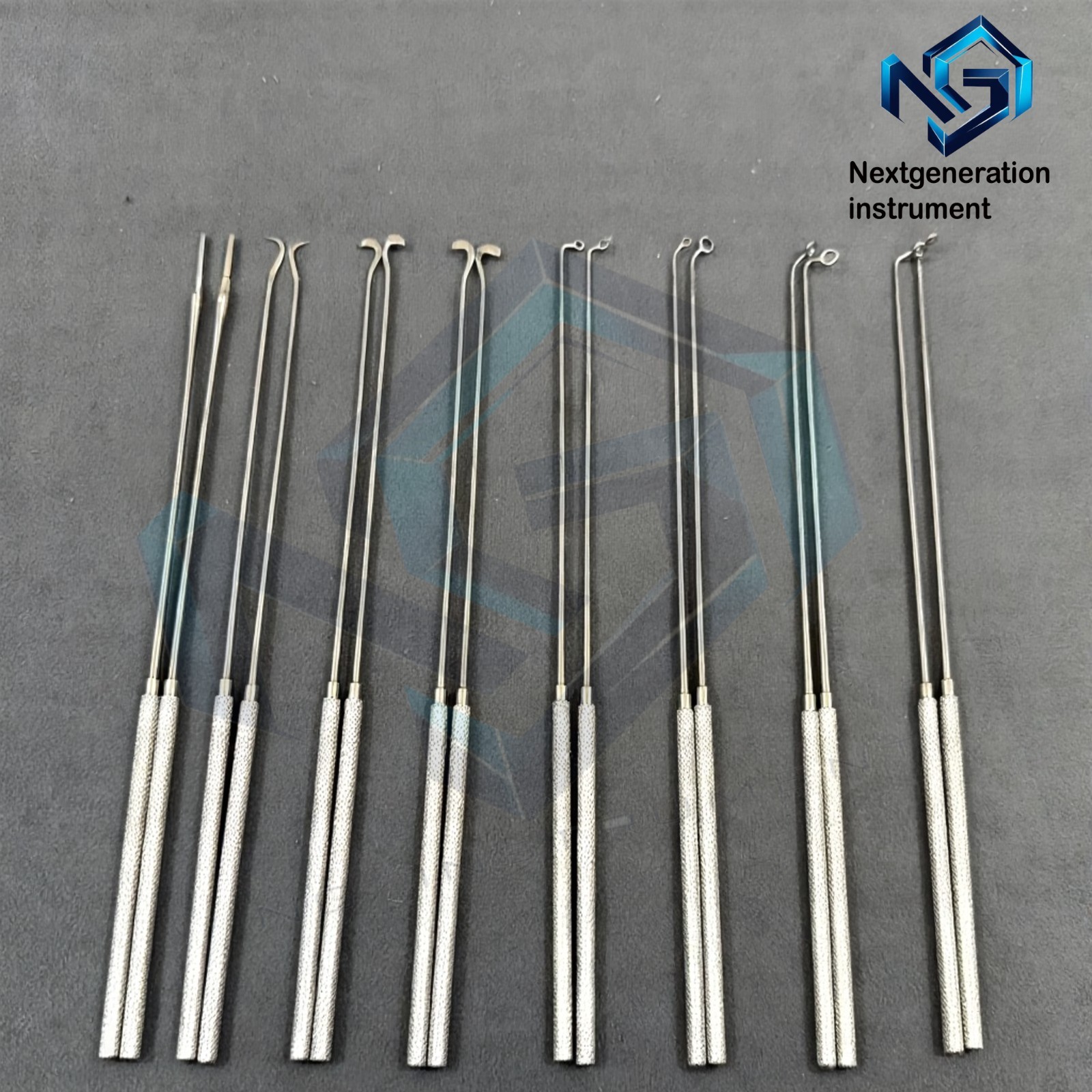 Hardy Pituitary Neuro Curettes Set of 16 Transsphenoidal Surgical Instruments
