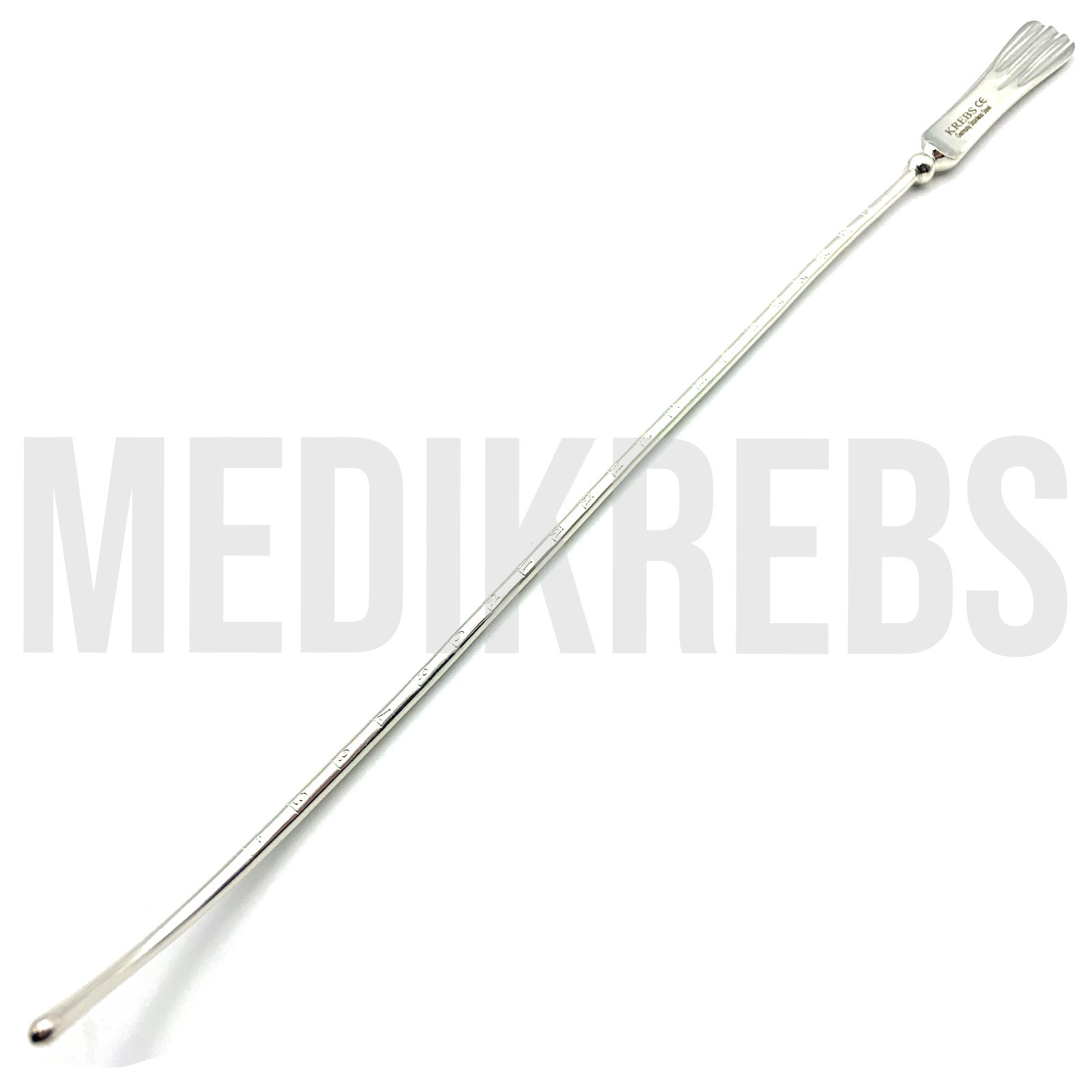 Sims Uterine Sound Malleable Brass – Chrome Plated 33 cm – 13” OR Grade Steel