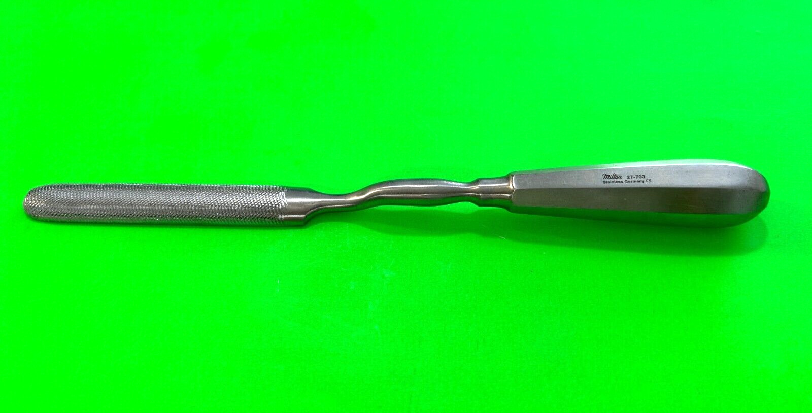 Miltex Surgical 27-703 Bone File 9-3/4′, Half Round Blade 3-1/2″
