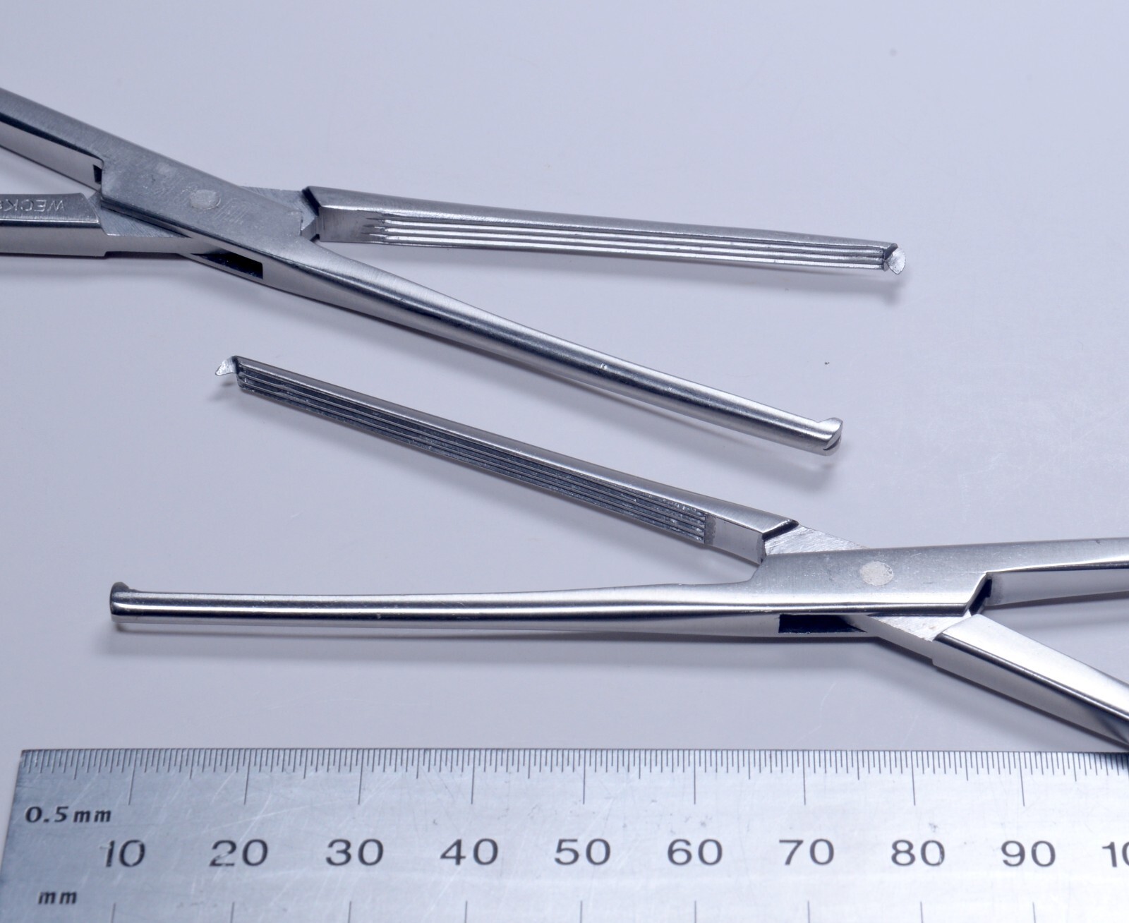 2X Allen Intestinal Clamp 8″ Stainless Steel Surgical Forceps Weck KNY-Scheerer