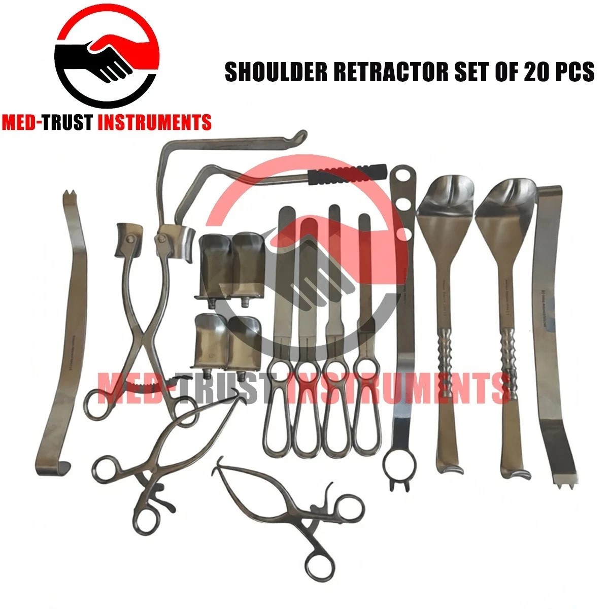 Shoulder Surgery Retractor Set of 20 Arthroplasty Orthopedic Surgical Instrument