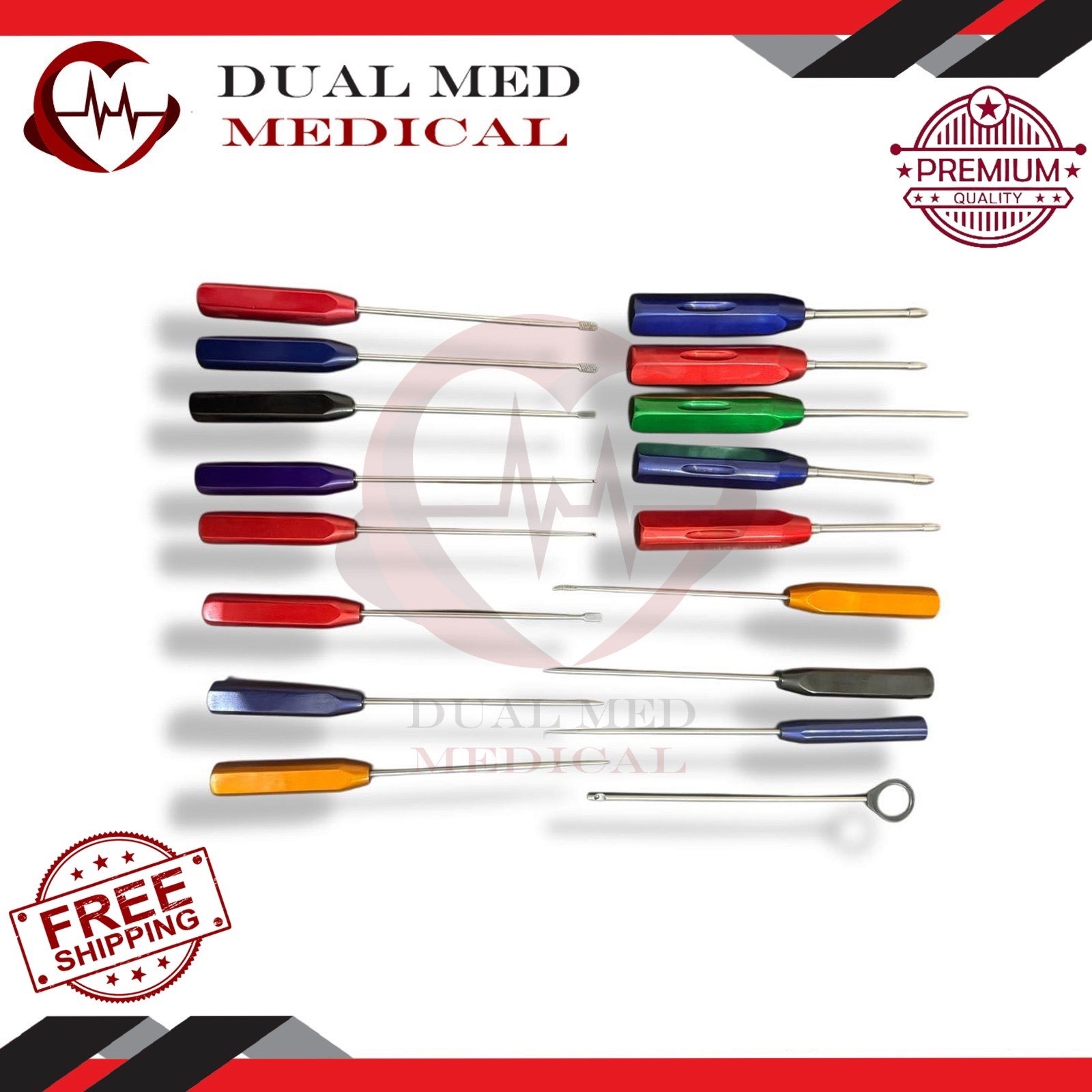 Arthroscopy 17Pcs Shoulder Surgery Instruments Set German Material