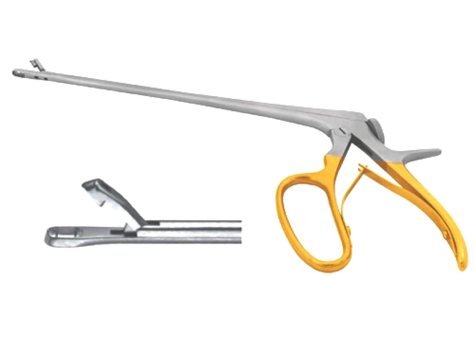 Tischler Cervical Biopsy Punch Forceps, 8″ Shaft, 2.3 x 4.2 mm Bite, with Lock