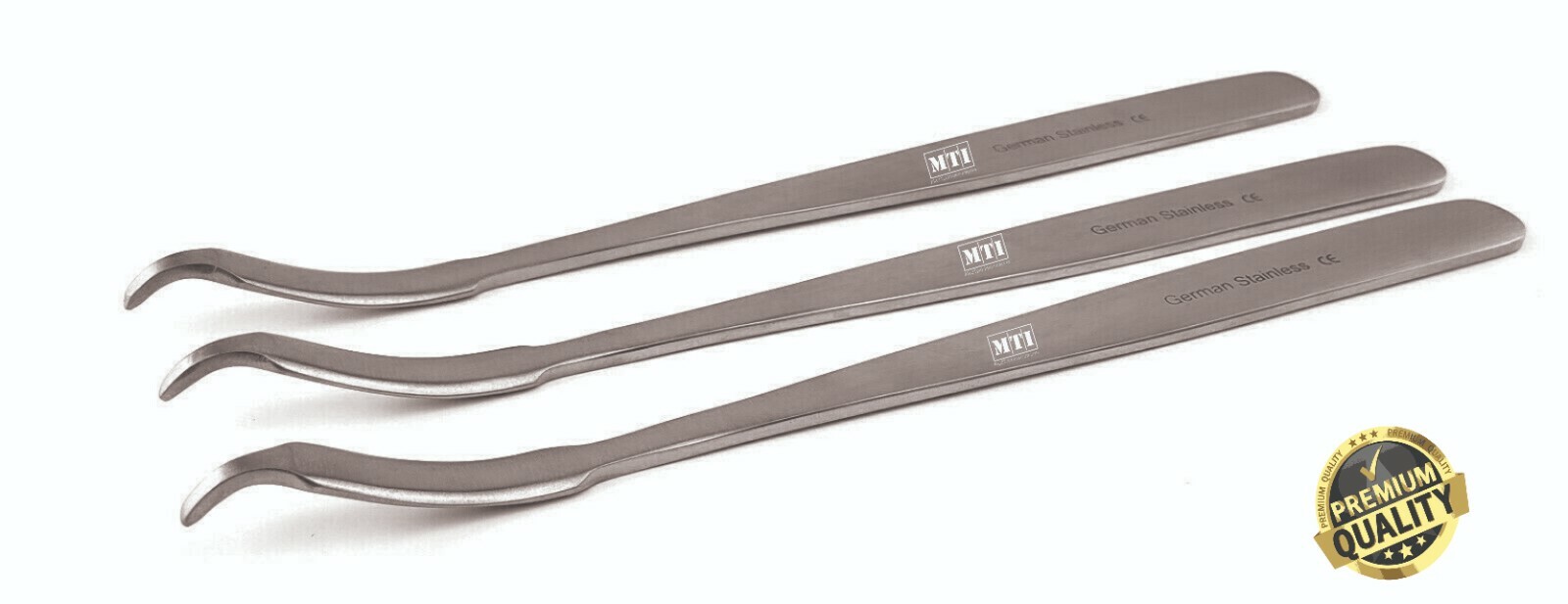 3 Hohmann Retractor Small Size Orthopedic Instruments German Stainless Steel