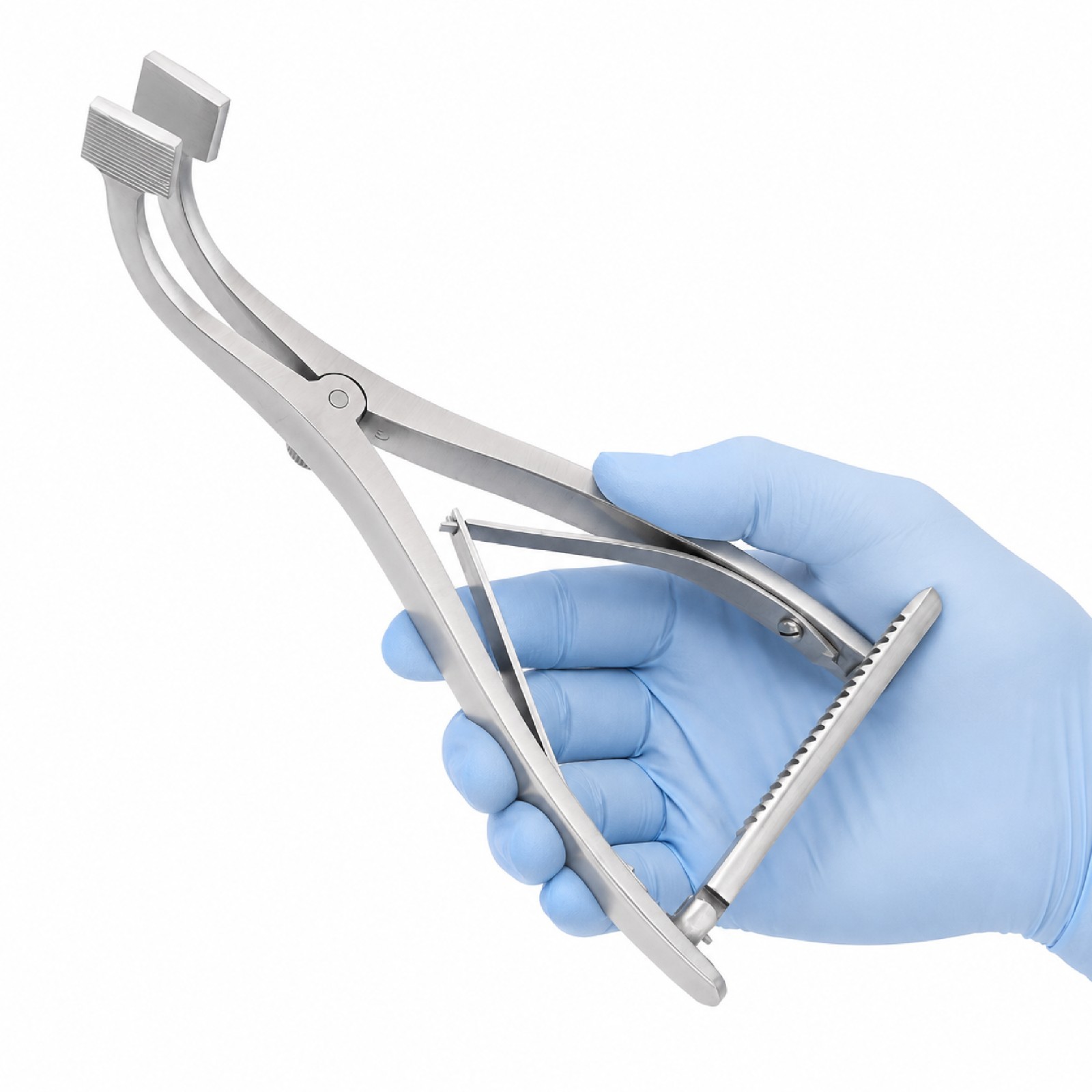 Calcaneal Spreader Grooved Pads 15 x 12 mm Stainless Steel Orthopedic Instrument
