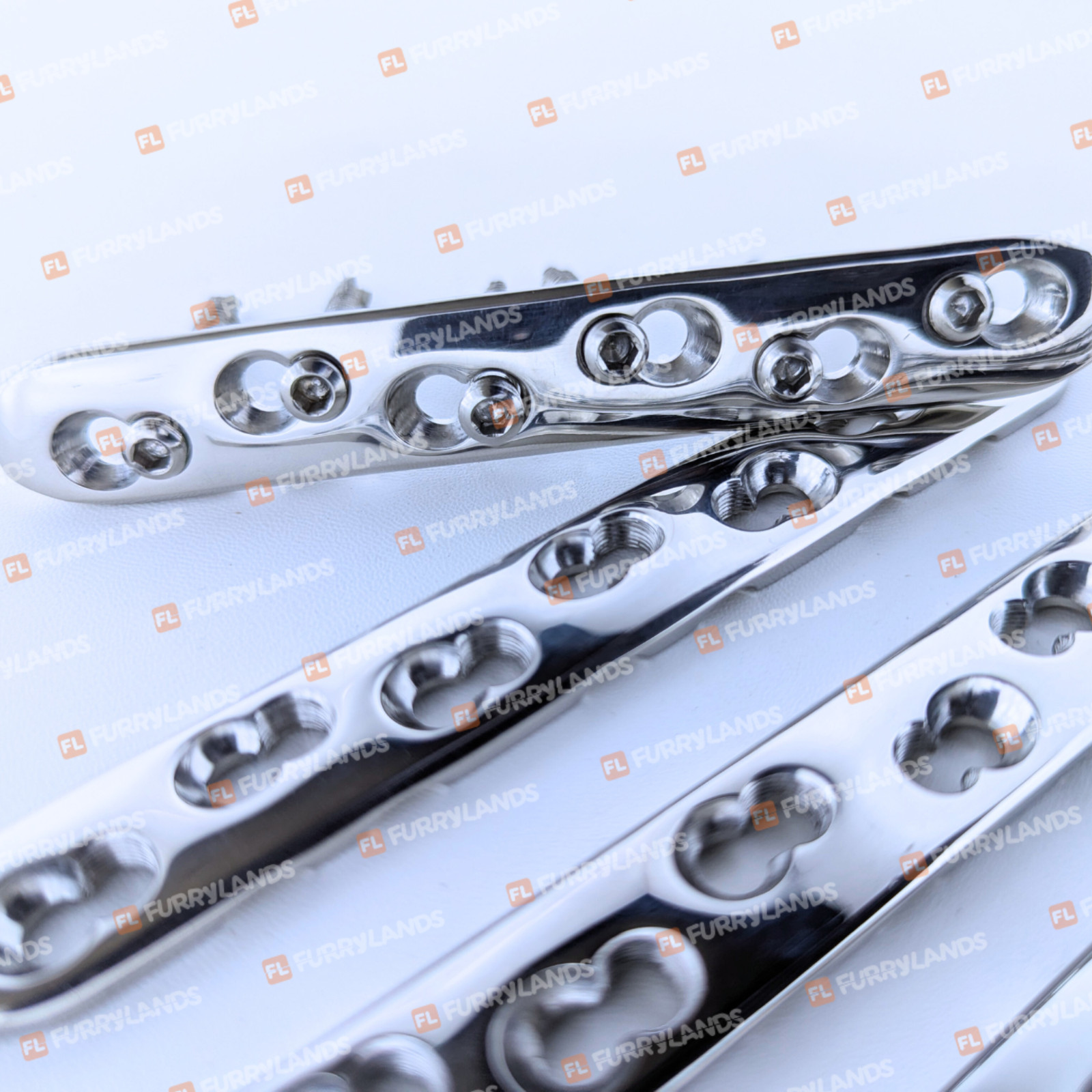 Broad Locking Plates 5-14 Hole & Self Tapping Screws 117 PCS Set SS 316-L