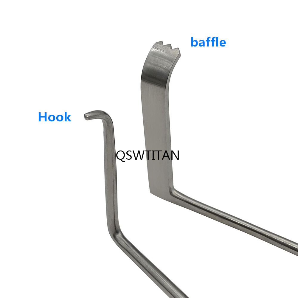 Cranial Retractor Self Retaining Retractors with Hook Baffle Retractor Skin Hook