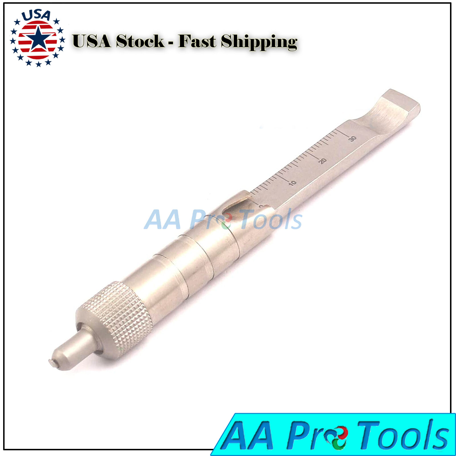 Orthopedic Depth Gauge 0mm to 30mm Measuring GERMAN Instruments